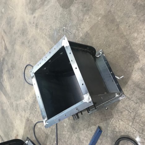 Rv Body During Fabrication